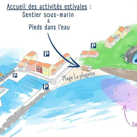 Bord De 4p Avec Parking Apartament